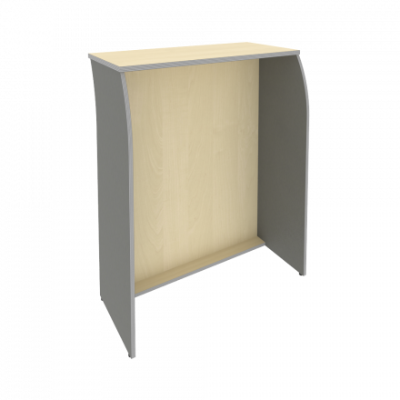 Riva Стойка ресепшн А.РС-1 Клён металлик 944*506*1150