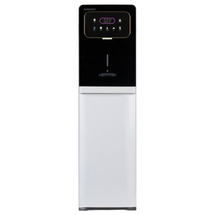 Кулер для воды с мгновенным нагревом SONNEN FSI-01M, 16 л/ч, охлаждение, НИЖНЯЯ ЗАГРУЗКА, сенсорное управление, выбор температуры, 455748