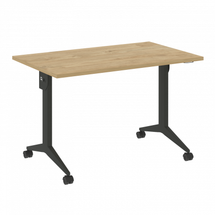 X-Pull Стол складной мобильный X.M-2.7 Тиквуд светлый/Антрацит металл 1180*720*753 X-Pull Стол складной мобильный X.M-2.7 Тиквуд светлый/Антрацит металл 1180*720*753