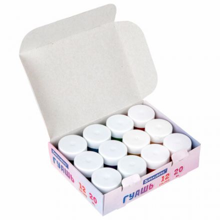 Гуашь BRAUBERG "Аниме", 12 цветов по 20 мл, 192559 Гуашь BRAUBERG "Аниме", 12 цветов по 20 мл, 192559