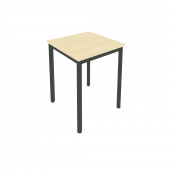 Slim Стол письменный на металлокаркасе С.СП-1.1 Клён/Антрацит металл 600*600*750