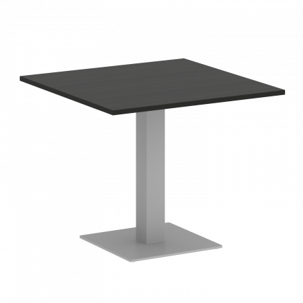 Home Office Стол квадратный VR.SP-5-90.2 Суар тёмный/Серый металл 900*900*750 Home Office Стол квадратный VR.SP-5-90.2 Суар тёмный/Серый металл 900*900*750