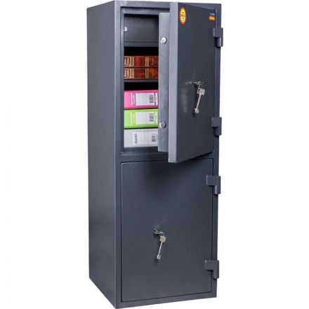 Сейф взломостойкий Valberg Кварцит-120Т/2 с трейзером (ключевой замок)