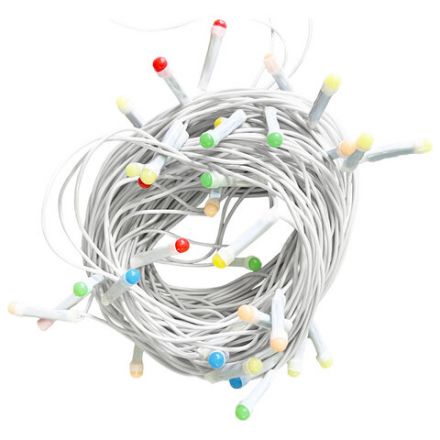 Электрогирлянда-нить комнатная "Pastel", 10 м, 120 LED, мультицветная, 220 V, контроллер, ЗОЛОТАЯ СКАЗКА, 592472