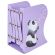 Подставка-держатель для книг и учебников BRAUBERG KIDS "Panda", раздвижная, металлическая, 238064