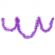Мишура диаметр 9 см, 2м фиолетовая SDMT-HT-051