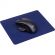 Коврик для мыши  HMP0007 иск.кожа/22х18х0,12/синий