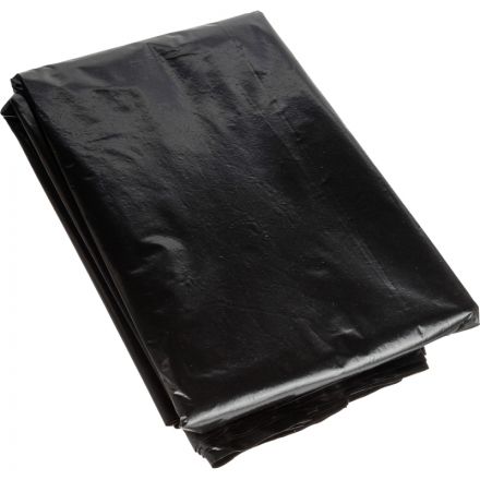 Мешки для мусора ПВД 120л 55мкм 10шт/уп черные 70x110см Luscan