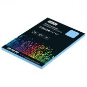 Бумага цветная Attache (голубой пастель), 80г, А4, 100  л