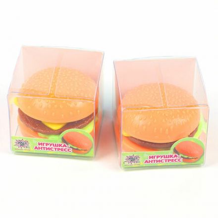 Игрушка-антистресс "БУРГЕР", 7 см, дисплей, JOLLY JOT (ДЖОЛЛИ ДЖОТ), 665799 Игрушка-антистресс "БУРГЕР", 7 см, дисплей, JOLLY JOT (ДЖОЛЛИ ДЖОТ), 665799
