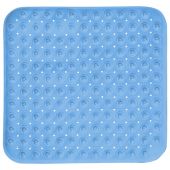 Коврик для ванны/душевой противоскользящий 54х54 см, "Полусферы", прозрачный, ПВХ, PRIMILA (ПРИМИЛА), 700369