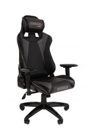 Кресло Chairman game 44 Россия черн./серый