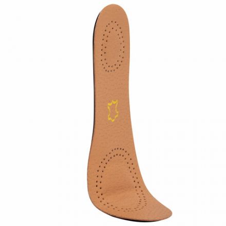 Стельки для обуви из натуральной кожи с двумя амортизаторами, размер RU 39-45 / EU 40-46 с линиями выреза, SHEGRA (ШЕГРА), 700762 Стельки для обуви из натуральной кожи с двумя амортизаторами, размер RU 39-45 / EU 40-46 с линиями выреза, SHEGRA (ШЕГРА), 700762