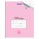 Тетрадь 18 л. BRAUBERG "ЭКО", линия, обложка картон 170 г/м2, ПАСТЕЛЬНАЯ С УГОЛКОМ, 402806