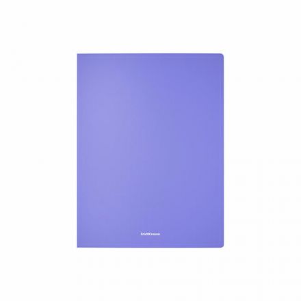 Папка на 4 кольцах ERICH KRAUSE "Diagonal Pastel", 24 мм, до 150 листов, ассорти, 0,6 мм, 49978