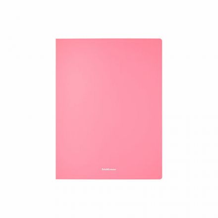 Папка на 4 кольцах ERICH KRAUSE "Diagonal Pastel", 24 мм, до 150 листов, ассорти, 0,6 мм, 49978