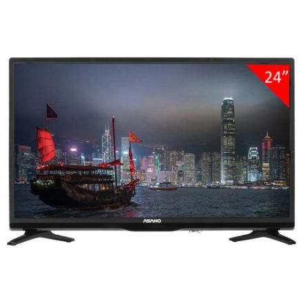 Телевизор ASANO 24LH5010T, 24" (60 см), 1366x768, HD, 16:9, Салют ТВ, Wi-Fi, черный