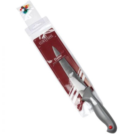 Нож поварской 12'' 305мм с цветными вставками Colour Luxstahl кт1814