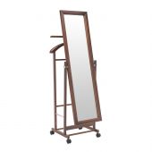 Вешалка с зеркалом Leset Сиэтл, Орех