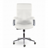 Кресло СН-577 Рикс хром ХДП Ср S-0402 (белый)
