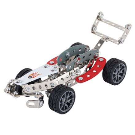 Конструктор металлический "Гоночный болид", с подвижными деталями, 146 элементов, BAMBOX, 666365