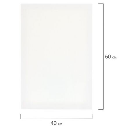 Холст на подрамнике BRAUBERG ART CLASSIC, 40х60 см, 420 г/м2, 45% хлопок 55% лен, среднее зерно, 191658