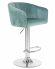Стул барный DOBRIN DARCY, мятный велюр (1922-8)