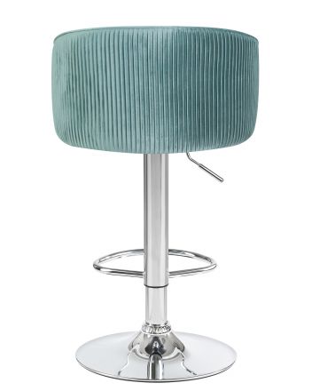 Стул барный DOBRIN DARCY, мятный велюр (1922-8)