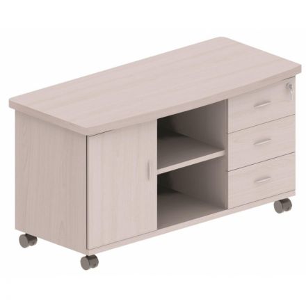 Тумба ED Форум/Статус сервис.моб. Фр-3.1 дуб молочный