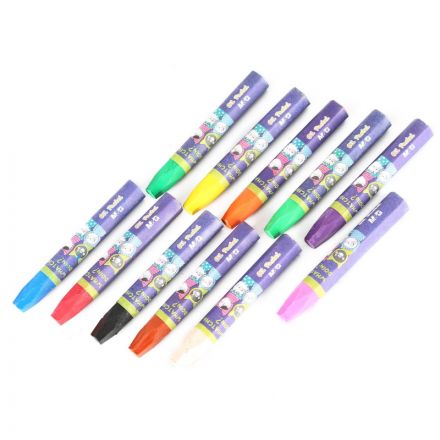 Пастель масляная M&G, 6-гран, 18 цветов в наборе