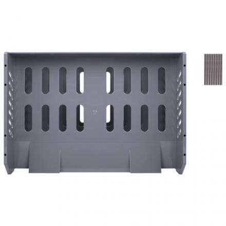 Лотки горизонтальные для бумаг, КОМПЛЕКТ 3 шт., 335х232х246 мм, серый, BRAUBERG FILE, 238108 Лотки горизонтальные для бумаг, КОМПЛЕКТ 3 шт., 335х232х246 мм, серый, BRAUBERG FILE, 238108