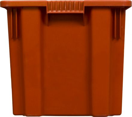 Ящик 600х400х350 сплошной  красный