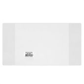 Обложка ПВХ со штрихкодом для тетрадей и дневников, ПЛОТНАЯ, 120 мкм, 209х350 мм, прозрачная, ДПС, 1048.1