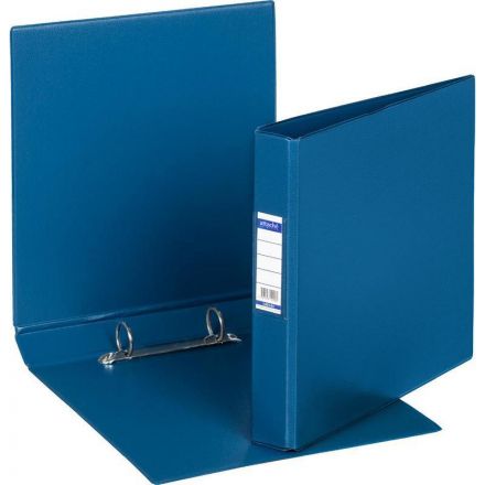Папка на 2-х кольцах Bantex А5 35 мм горизонтальная синяя до 200 листов Папка на 2-х кольцах Bantex А5 35 мм горизонтальная синяя до 200 листов