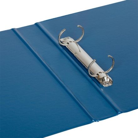 Папка на 2-х кольцах Bantex А5 35 мм горизонтальная синяя до 200 листов Папка на 2-х кольцах Bantex А5 35 мм горизонтальная синяя до 200 листов
