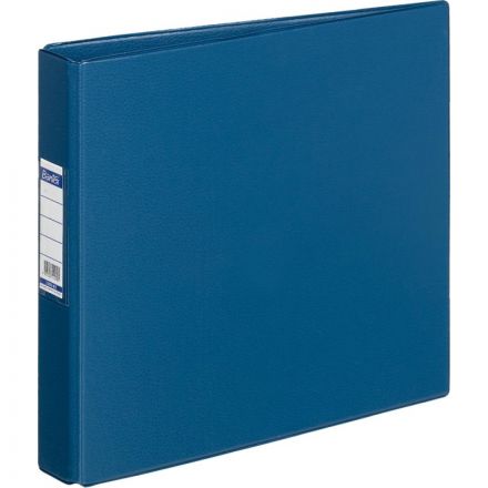 Папка на 2-х кольцах Bantex А5 35 мм горизонтальная синяя до 200 листов Папка на 2-х кольцах Bantex А5 35 мм горизонтальная синяя до 200 листов