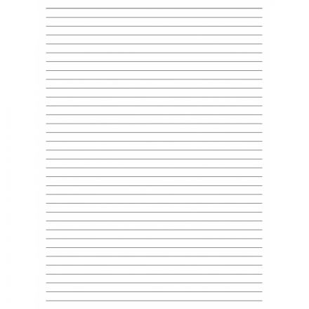 Блокнот А7 в линейку 40 листов на скобе (75х100 мм)