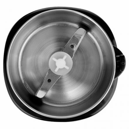 Кофемолка CENTEK CT-1365, мощность 250 Вт, вместимость 70 г, пластик, черная, CT-1365 Black