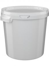 Контейнер 30л. белый круглый