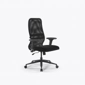 Кресло Sit 8 B2-8D - X1+UMF(X1) /Uh00/Wh00/D02P(M09.B11.G19.W02) Черный