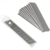 Лезвие запасное для ножей эконом 18мм 10шт./уп. пласт.футляр