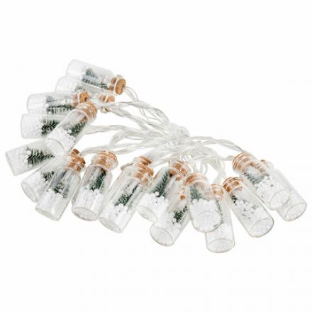 Электрогирлянда-нить комнатная "Бутылочки" 3 м, 20 LED, теплый белый, USB, ЗОЛОТАЯ СКАЗКА, 592203 Электрогирлянда-нить комнатная "Бутылочки" 3 м, 20 LED, теплый белый, USB, ЗОЛОТАЯ СКАЗКА, 592203