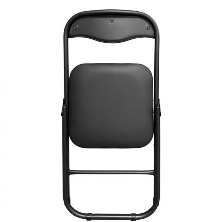 Стул складной КО_ искожа черный РС 04, каркас черный Стул складной КО_ искожа черный РС 04, каркас черный