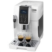 Кофемашина DELONGHI Dinamica ECAM 350.35.W, 1450 Вт, объем 1,8 л, ручной капучинатор, белая Кофемашина DELONGHI Dinamica ECAM 350.35.W, 1450 Вт, объем 1,8 л, ручной капучинатор, белая