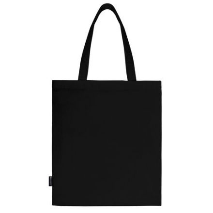 Сумка шоппер BRAUBERG PREMIUM, канвас, 40х35 см, на кнопке, карман, черный, "Anime face", 271903