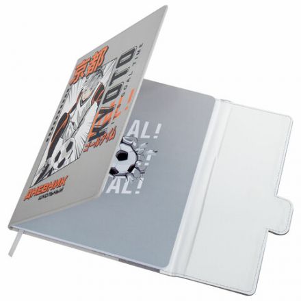 Дневник 1-11 класс 48 л., кожзам (твердая), магнитный клапан, ЮНЛАНДИЯ, "Goal", 106929