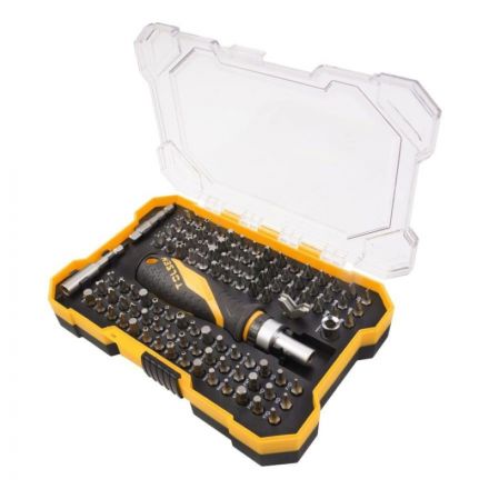 Набор бит 1/4, PH, PZ, Hex, Torx, Slotted, 105 предметов TOLSEN