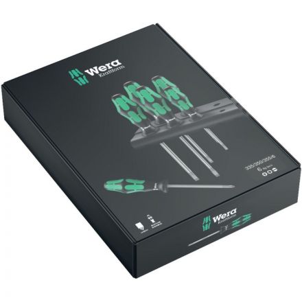 Набор отверток 6 предм. WERA Kraftform Plus Lasertip 335/350/355/6 105622