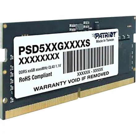 Модуль памяти SODIMM DDR5 16GB Patriot (PSD516G560081S)