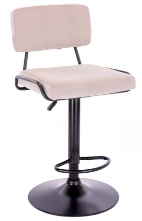 Стул барный Everprof Bit Ткань Серо-бежевый